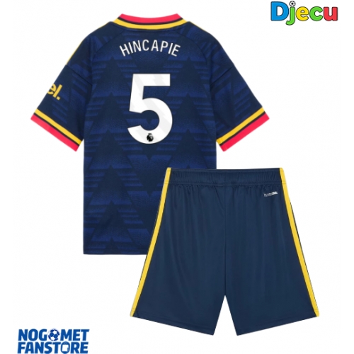 Arsenal Piero Hincapie #5 Gostujuci Dres za djecu 2026-27 Kratak Rukav (+ Kratke hlače)